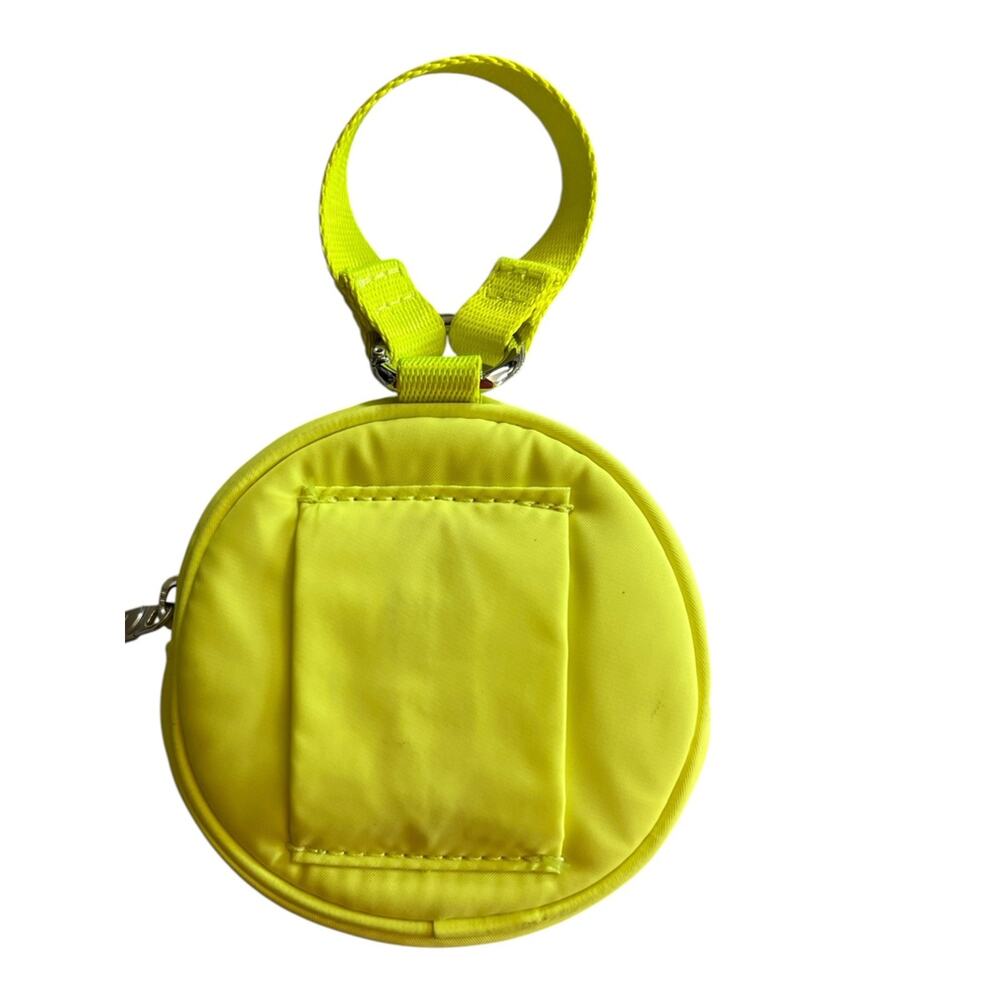 lululemon round logo pouch, Electric lemon Yellow Round bag - Picture 5 of 8